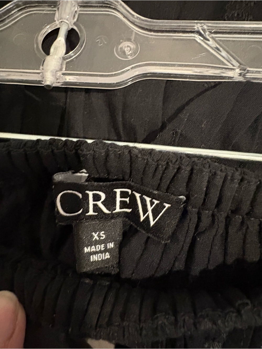 J. CREW Embroidered side- tie Black Mini skirt XS - Picture 10 of 11